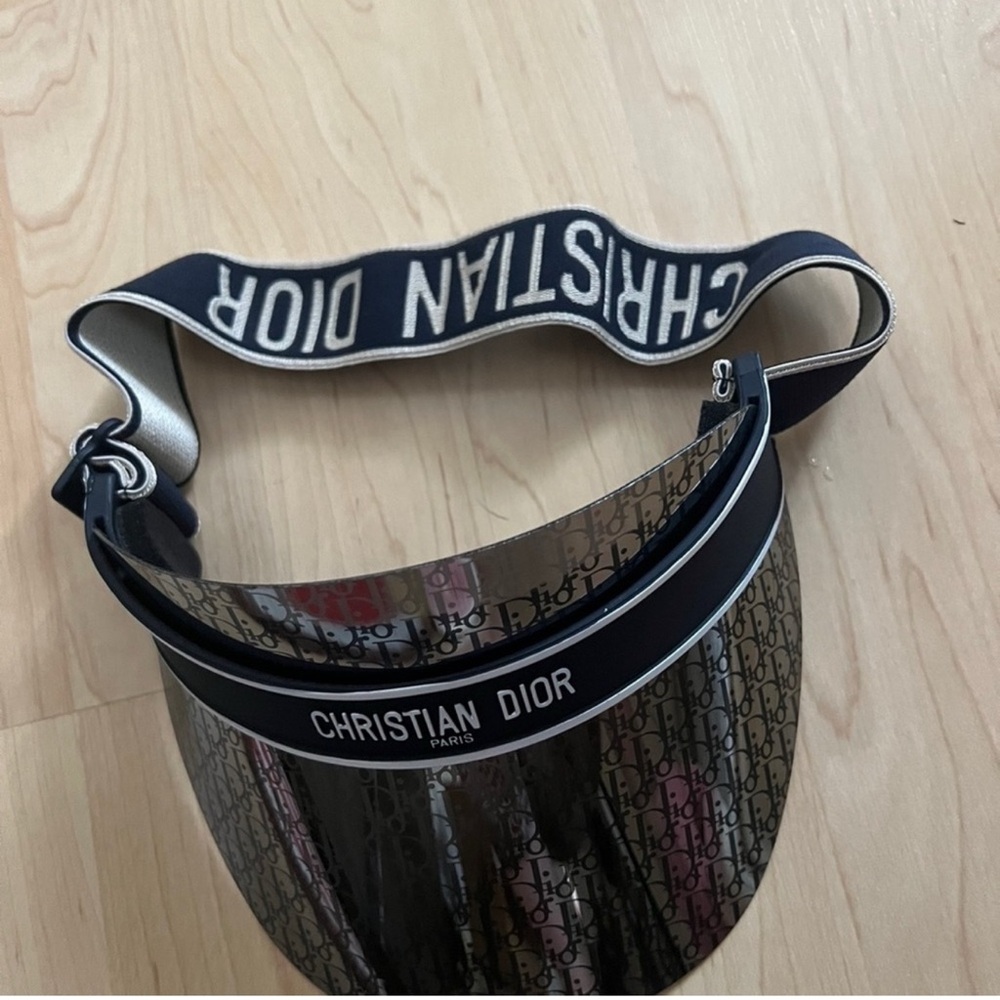 Dior Monogram Visor With Adjustable Strap - image 7